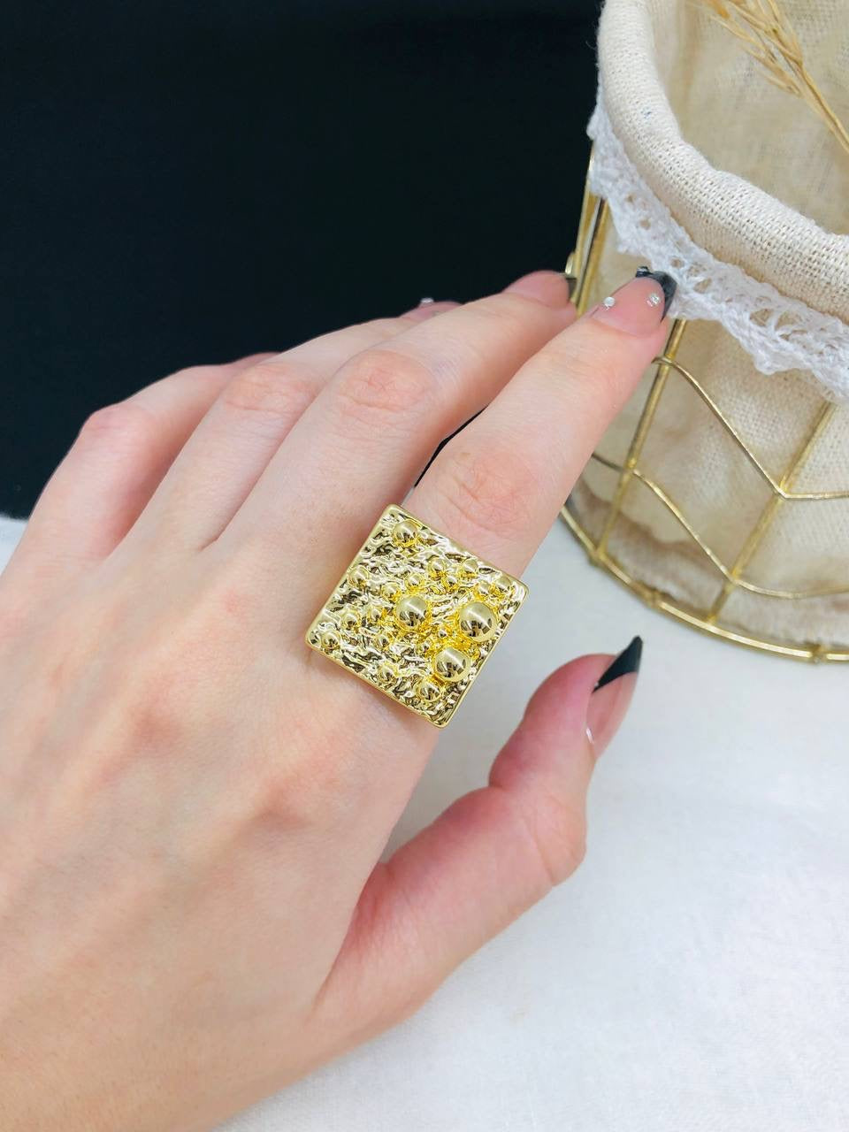 5037 Ring Gold Plated