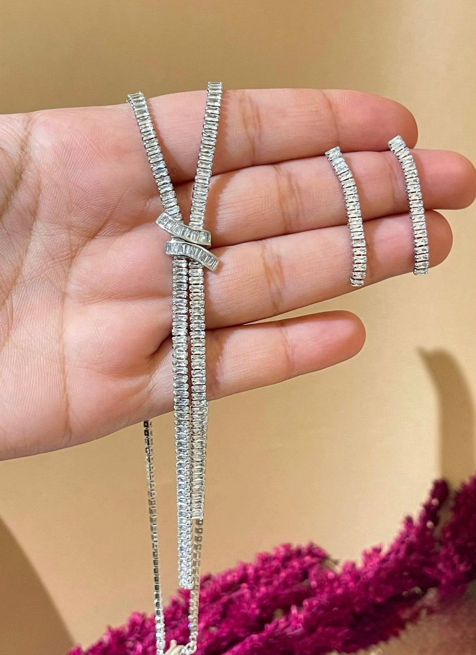 5150 combo 2 Necklace with Earrings Soiree