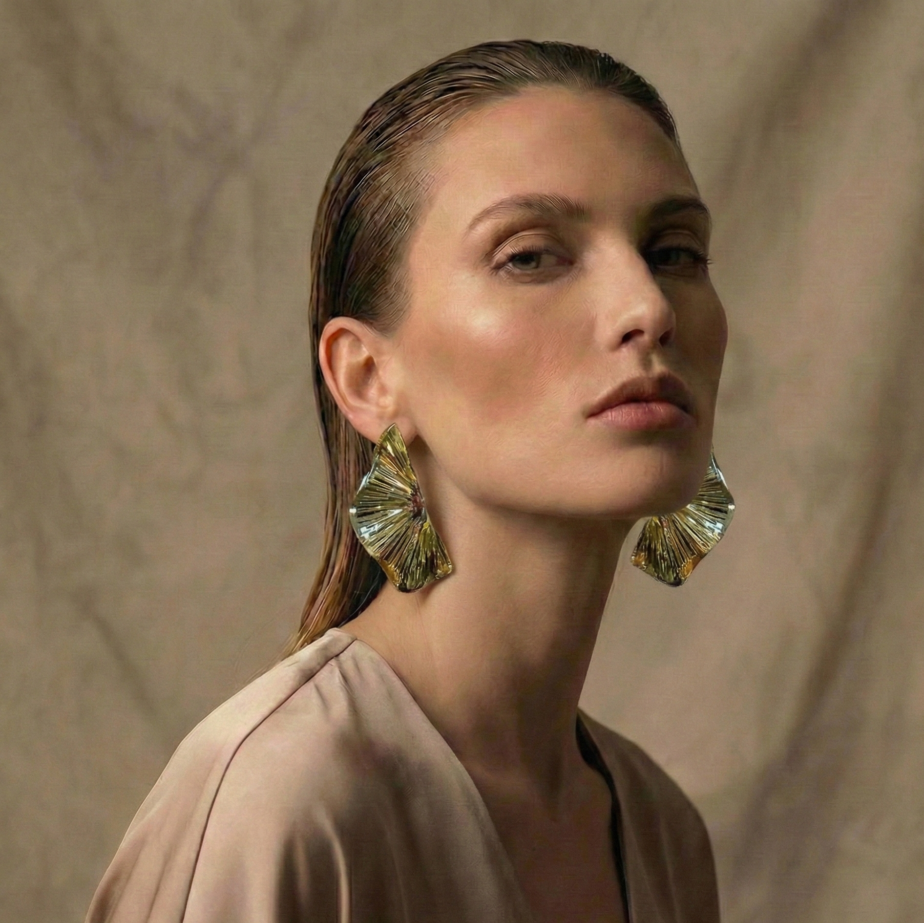 5002 Gold Plated Earrings