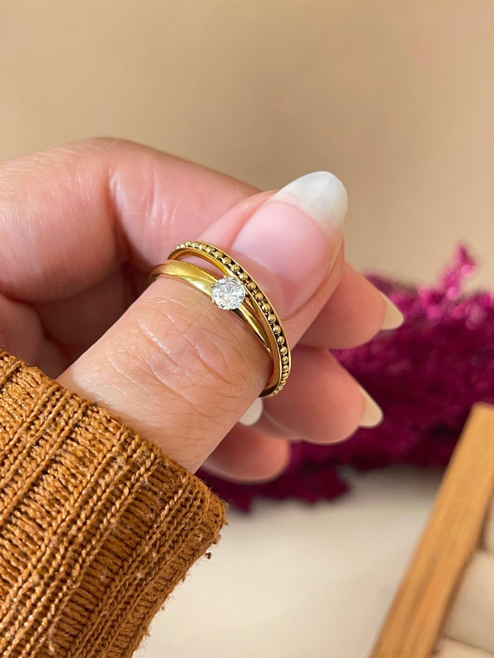 5160 2 Rings Stainless steel