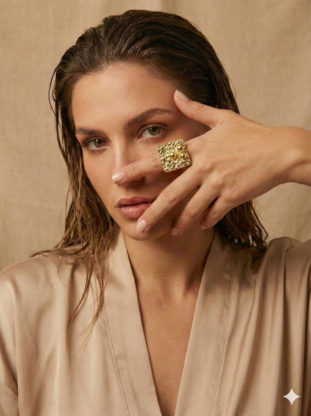 5037 Ring Gold Plated