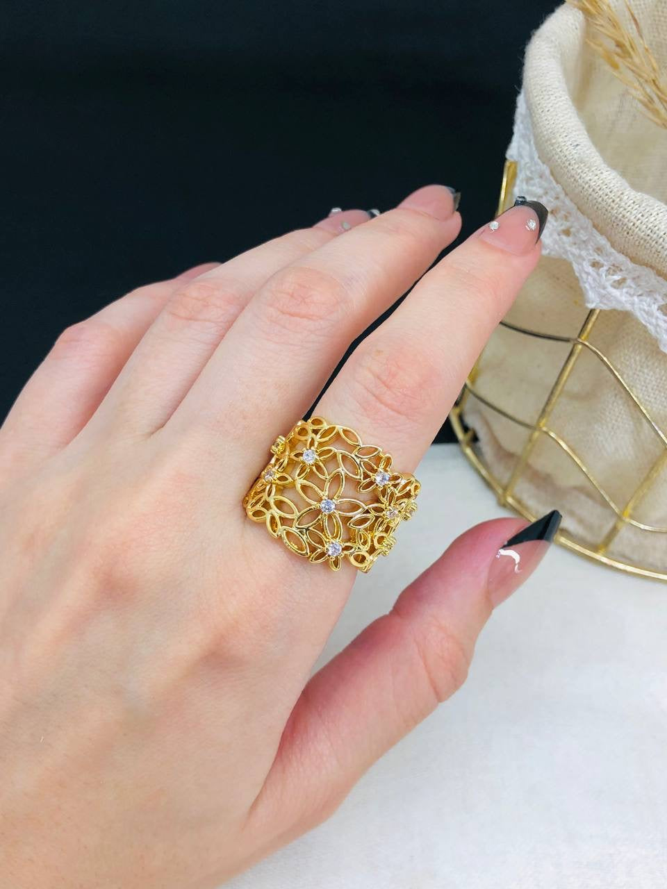 5042 Ring Gold Plated