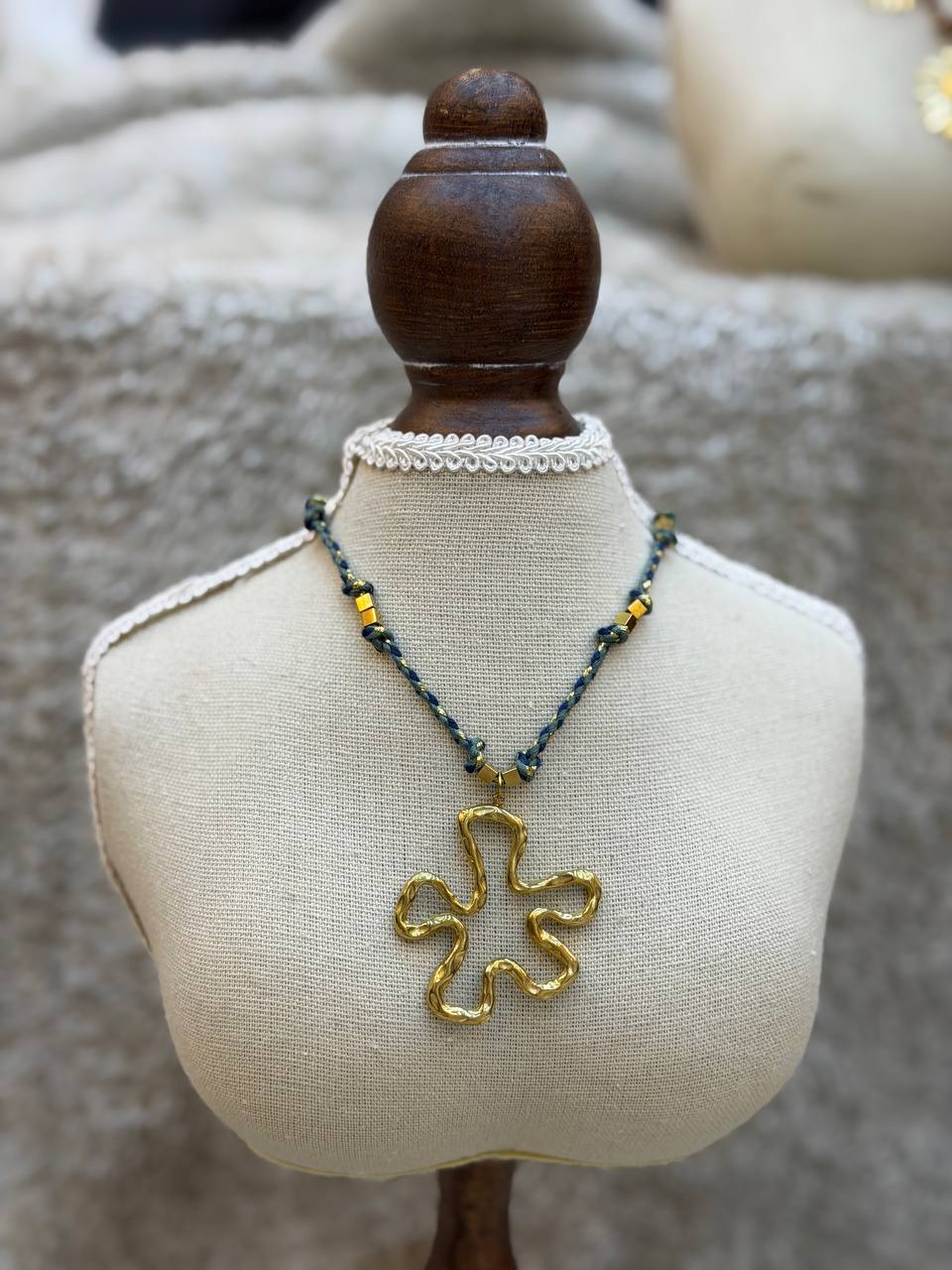 50026 Necklace Gold Plated Stainless