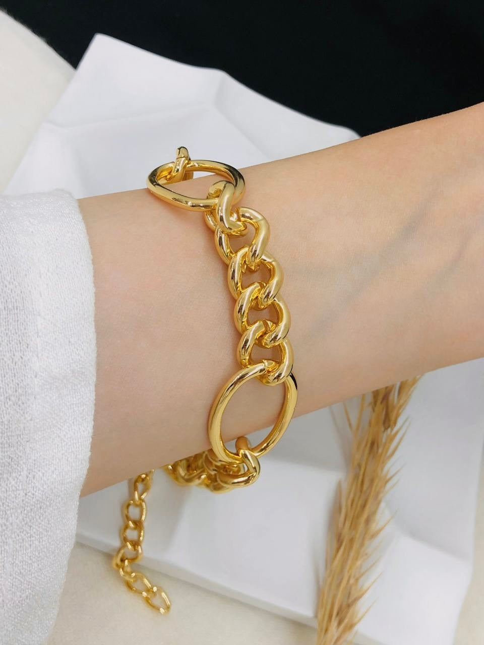 5018 Bracelet Gold Plated Stainless
