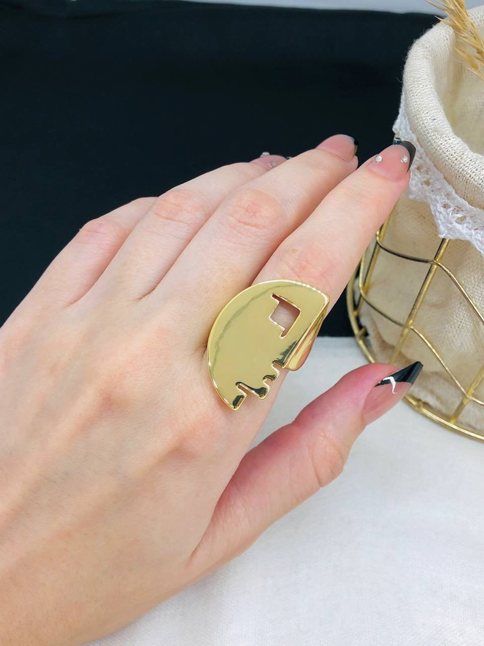 5047 Ring Gold Plated