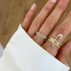 5472 Ring gold plated