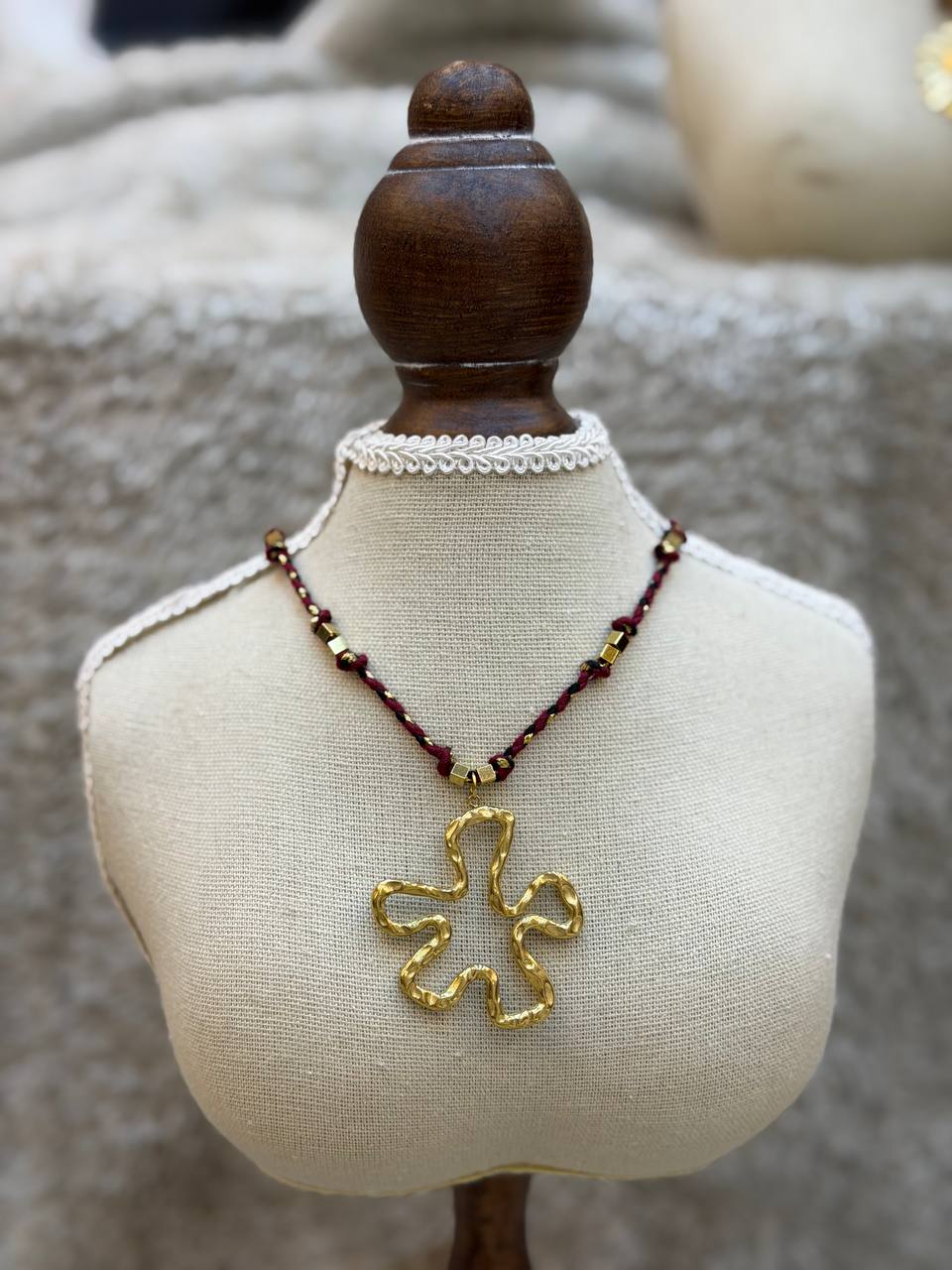 50025 Necklace Gold Plated Stainless