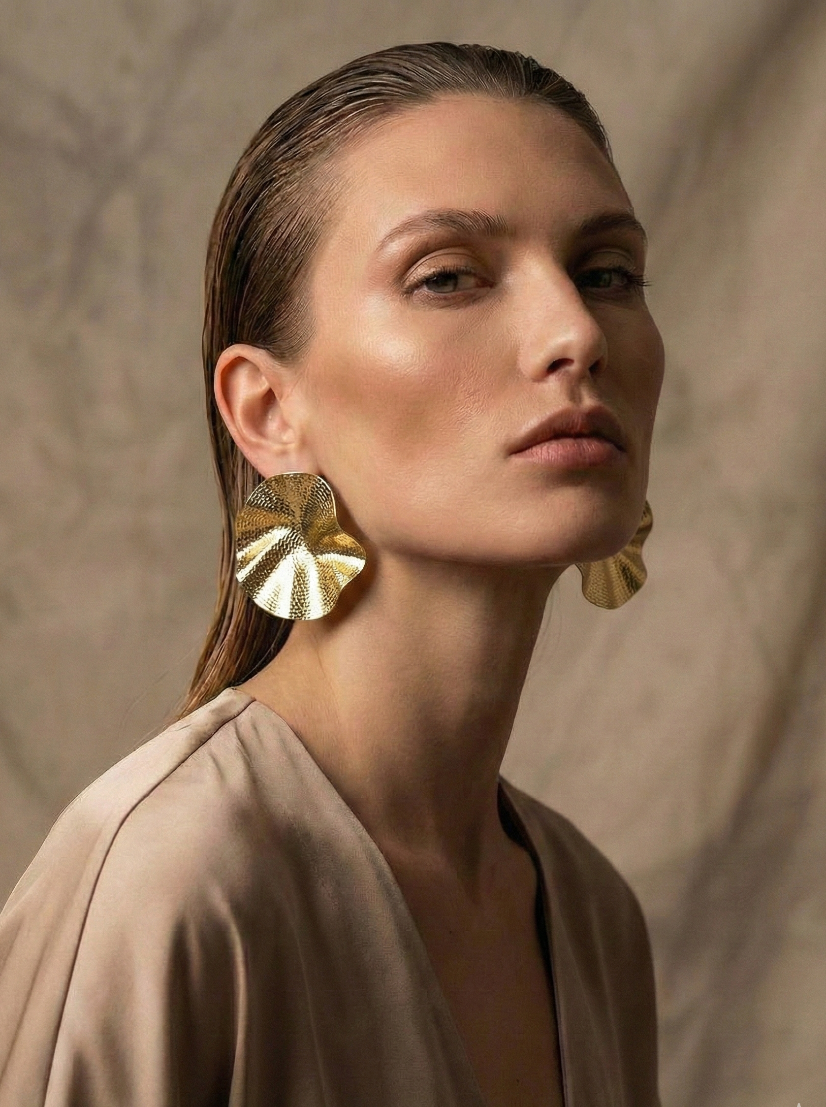 5004 Gold Plated Earrings