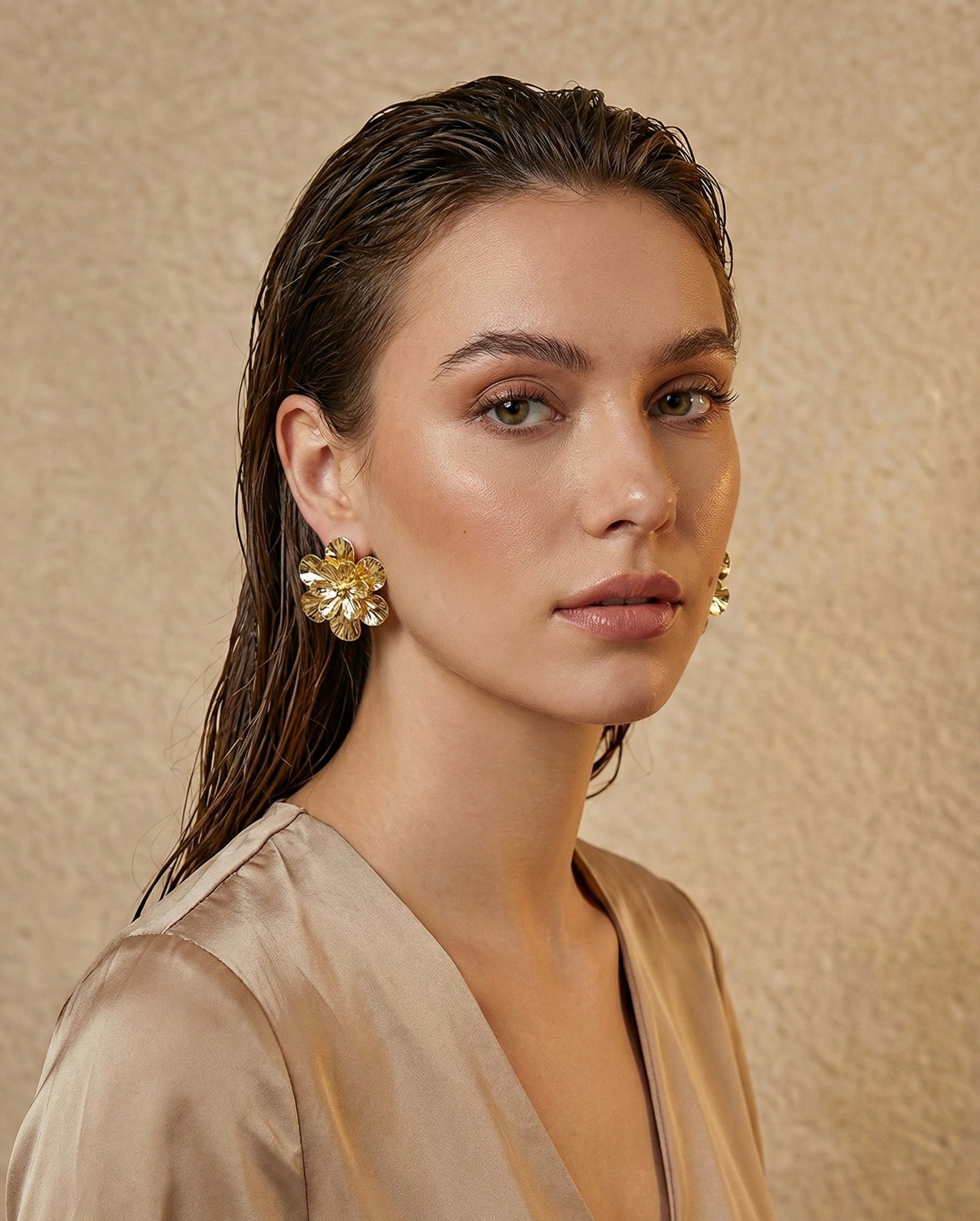 5007 Gold Plated Earrings