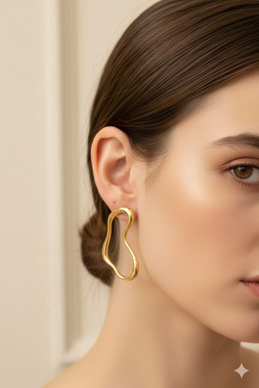 5195 Earrings stainless steel