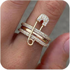 5472 Ring gold plated