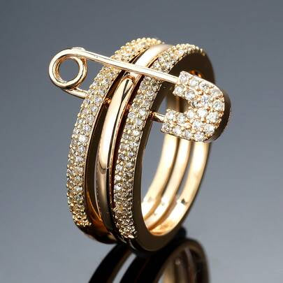 5472 Ring gold plated