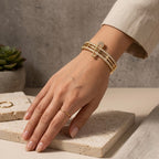 5473 Bracelet gold plated