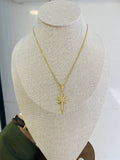 5593 Necklace Gold plated