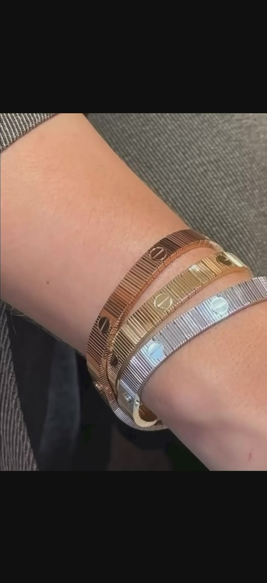 5257 Cartier Bracelet Gold Plated