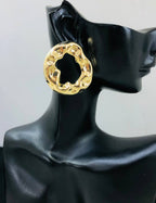 5352 Earrings gold plated