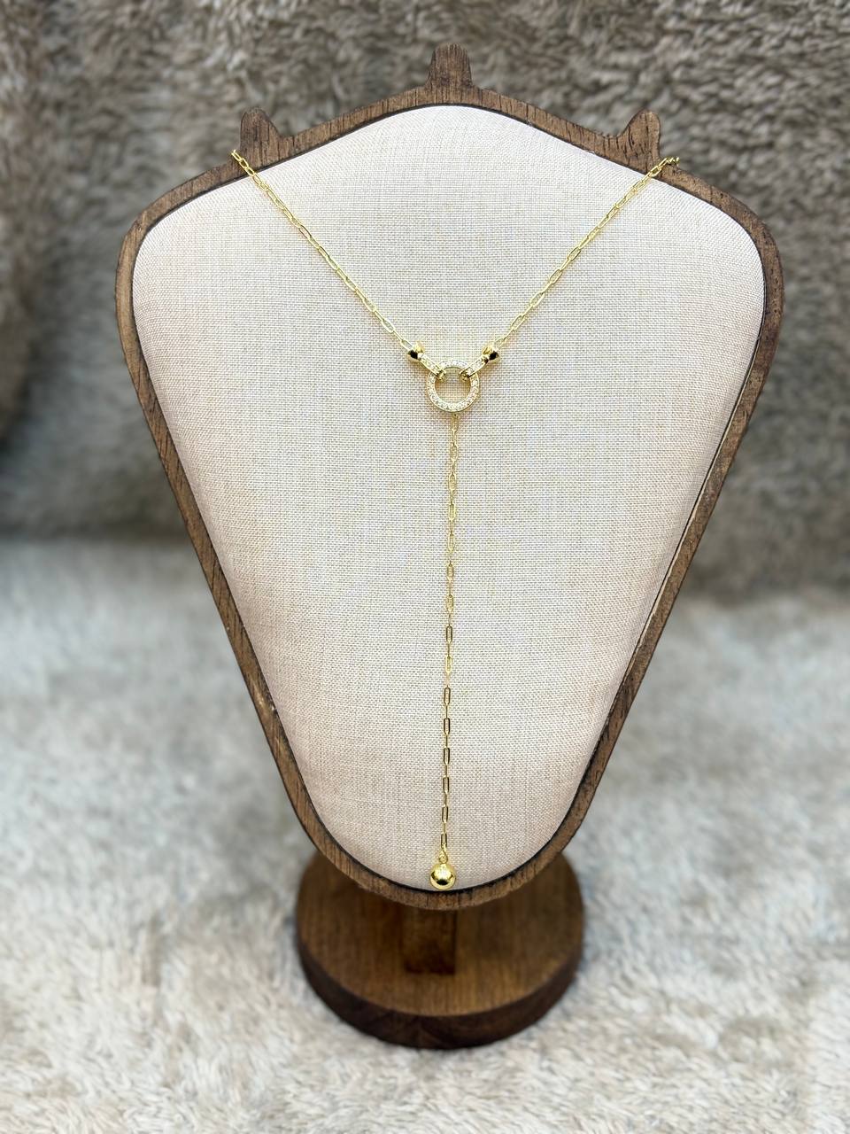 5233 Necklace gold plated