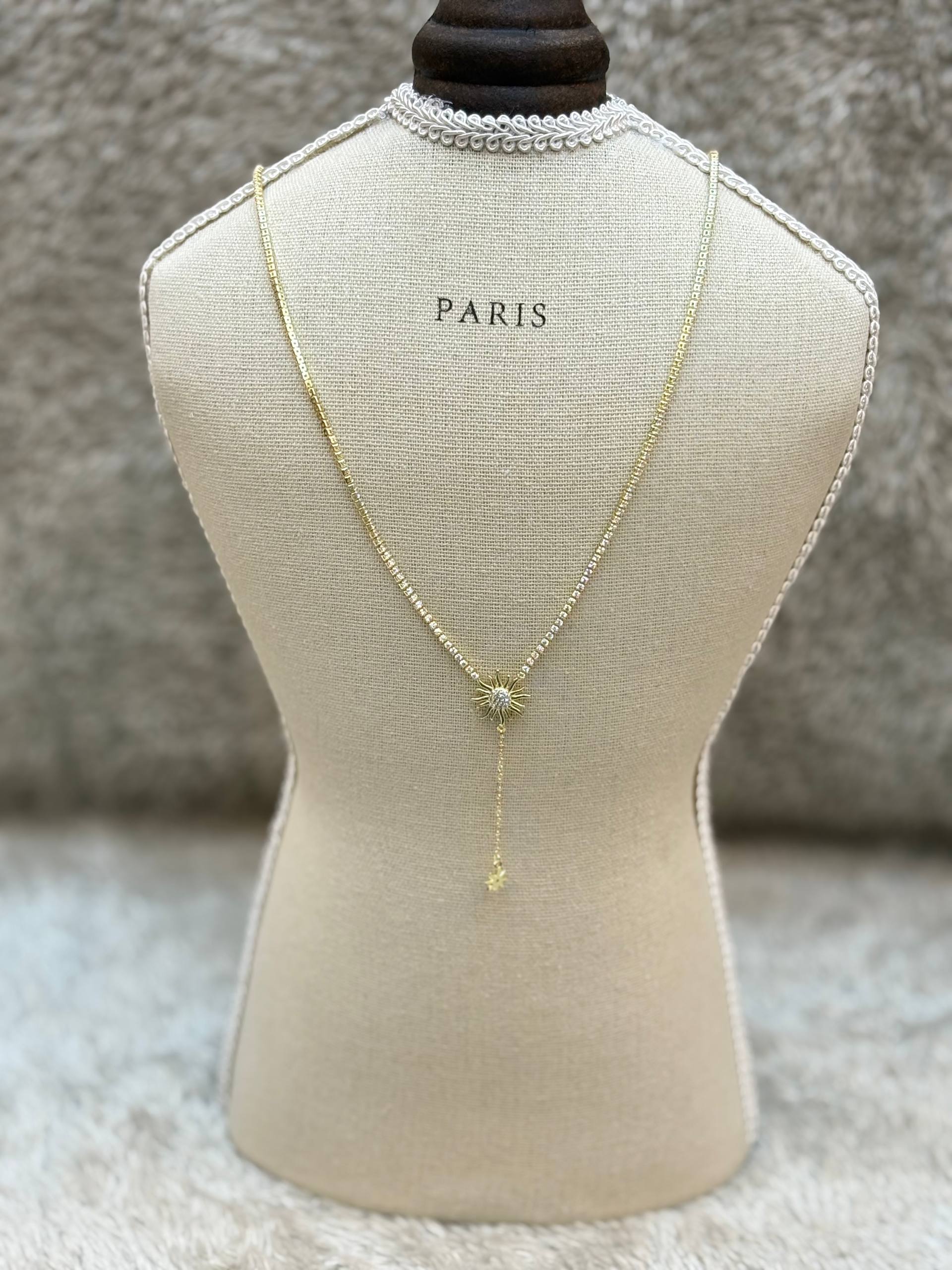 5504 Necklace Gold plated