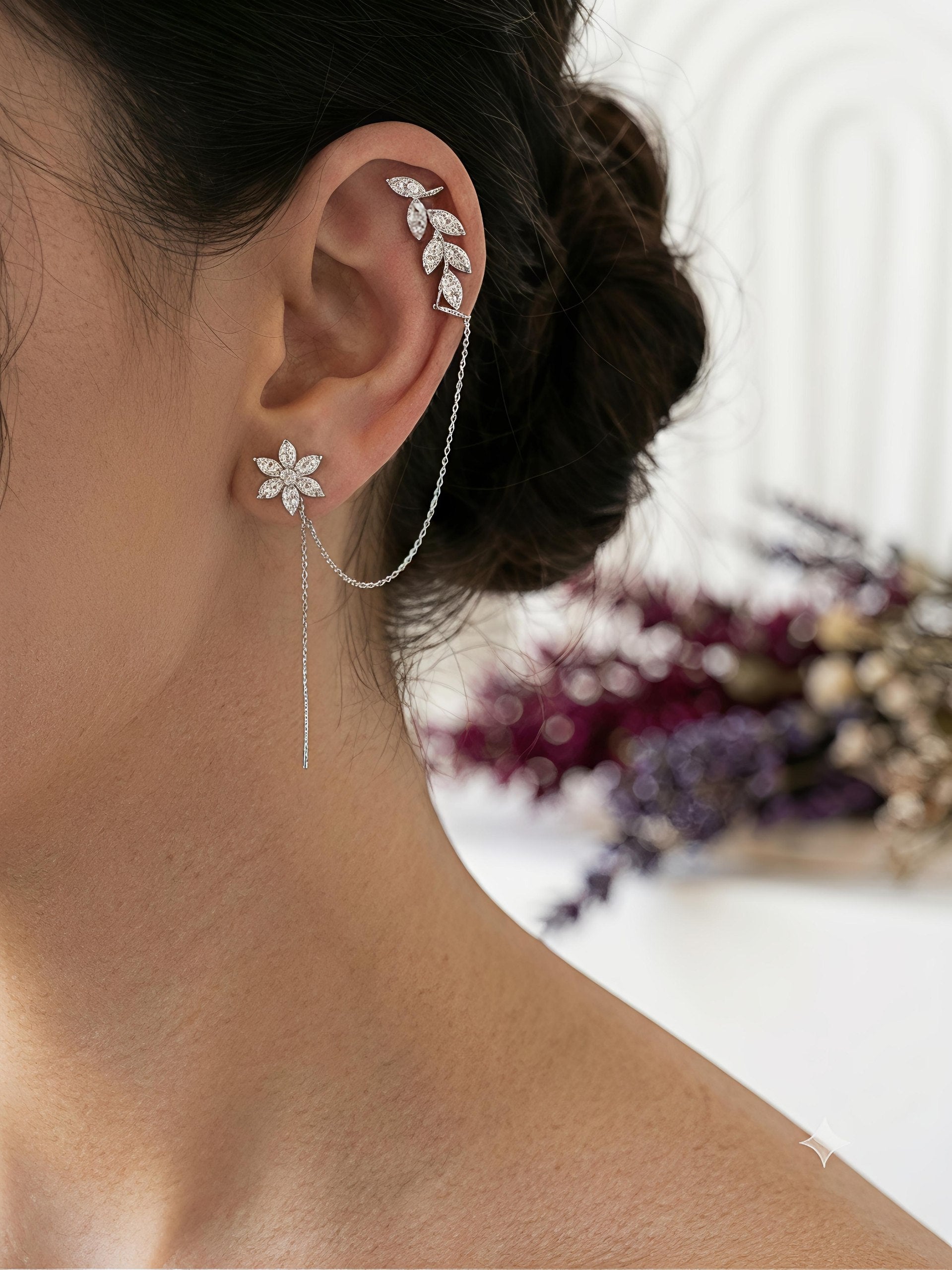 5634 Earrings gold plated
