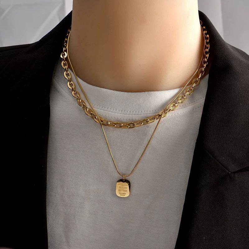 5443  Necklace Stainless steel