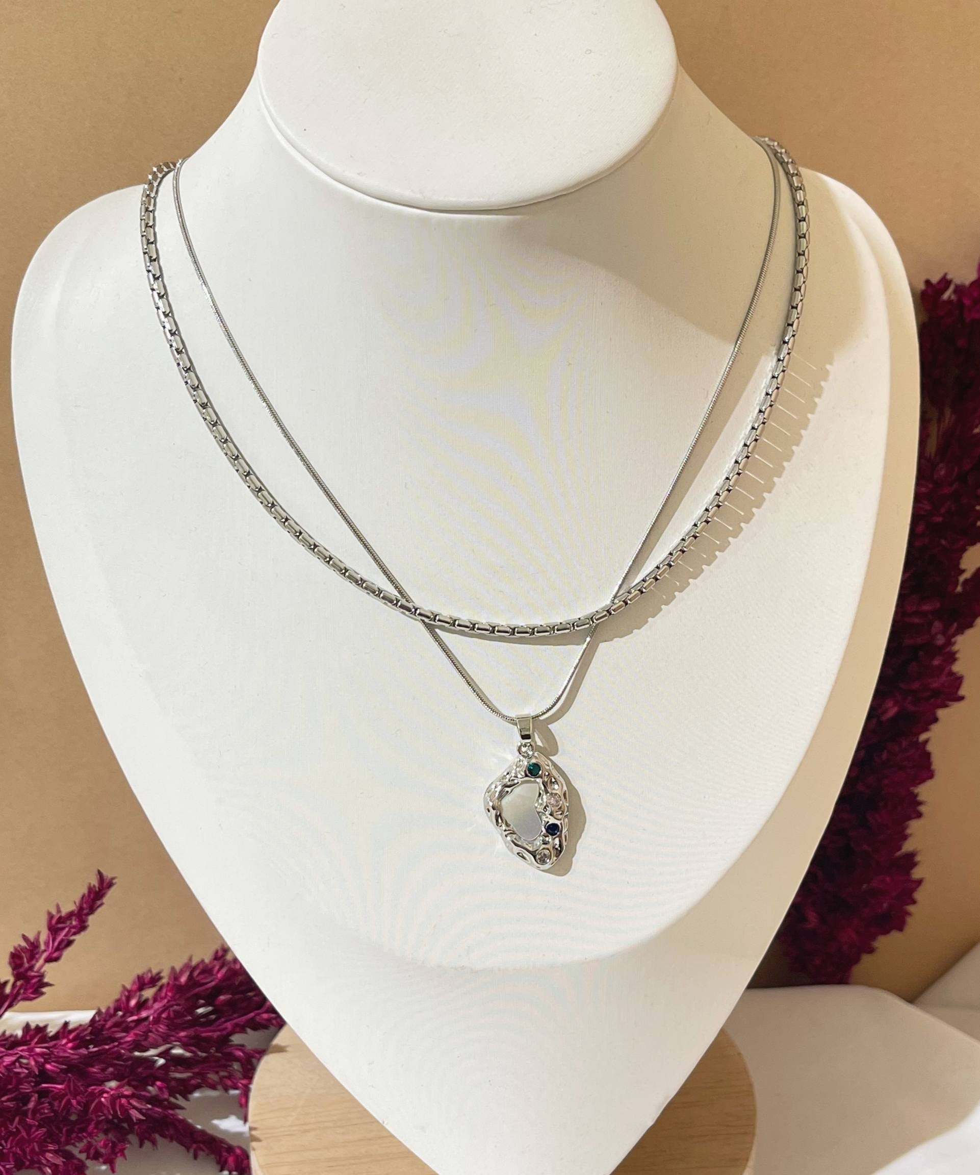 5128Necklace Stainless steel