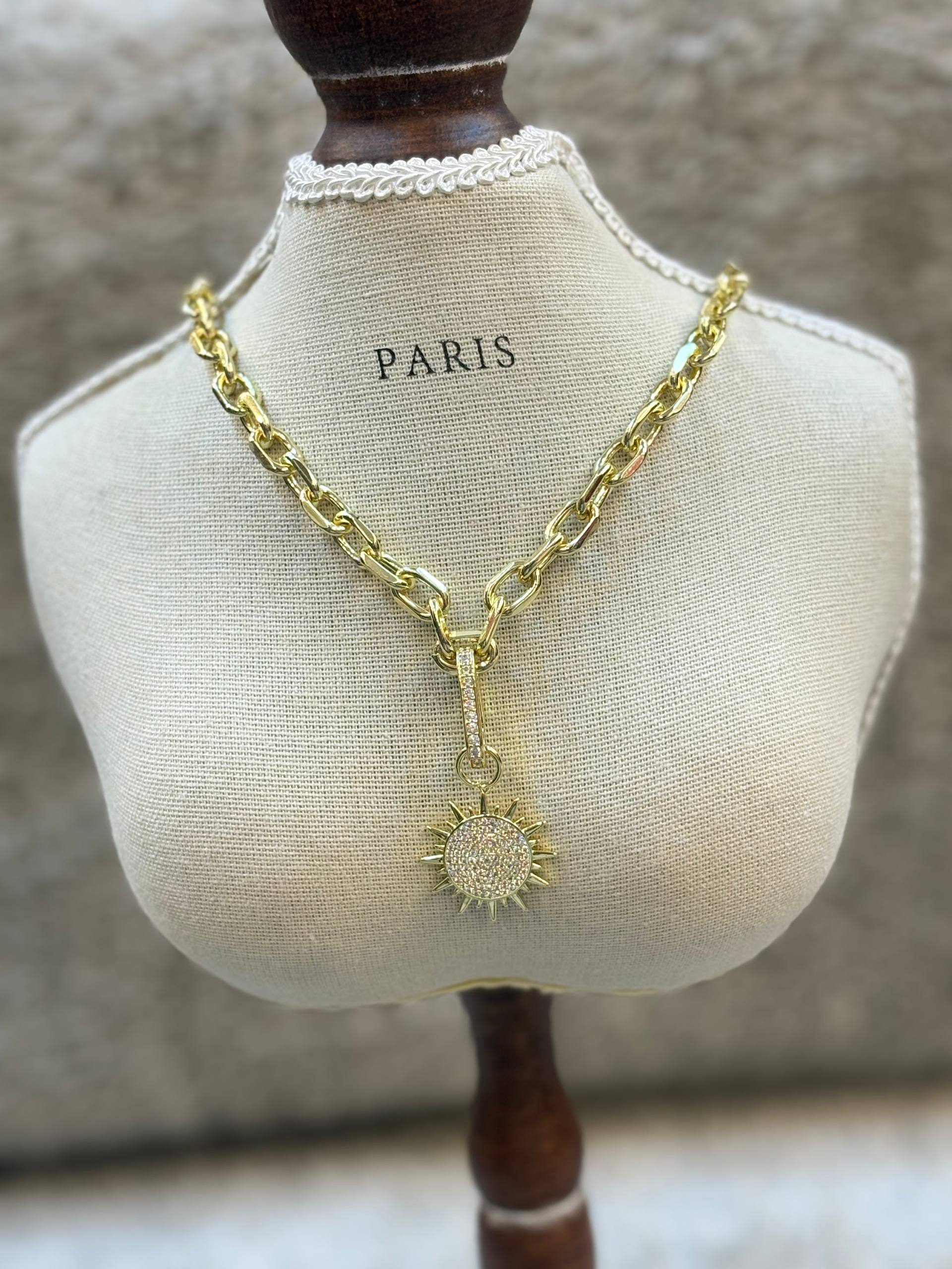 5531 Necklace Gold plated
