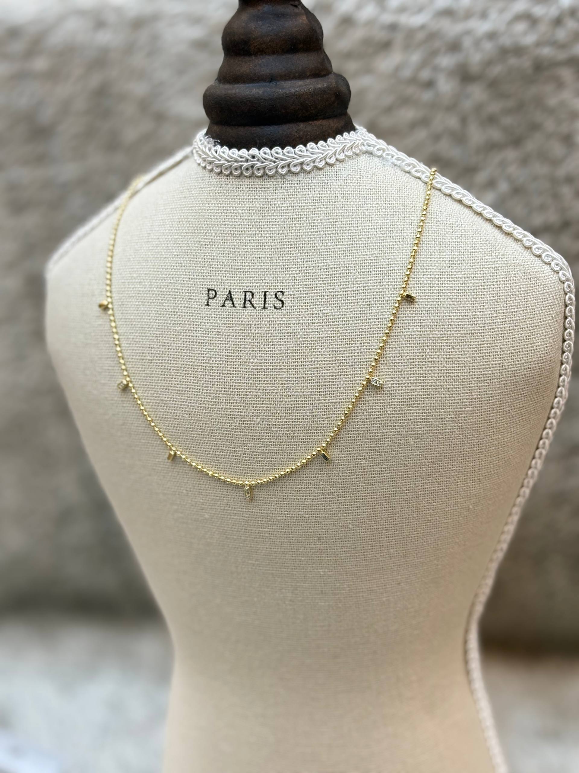 5503 Necklace Gold plated