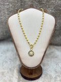 5237 Necklace gold plated