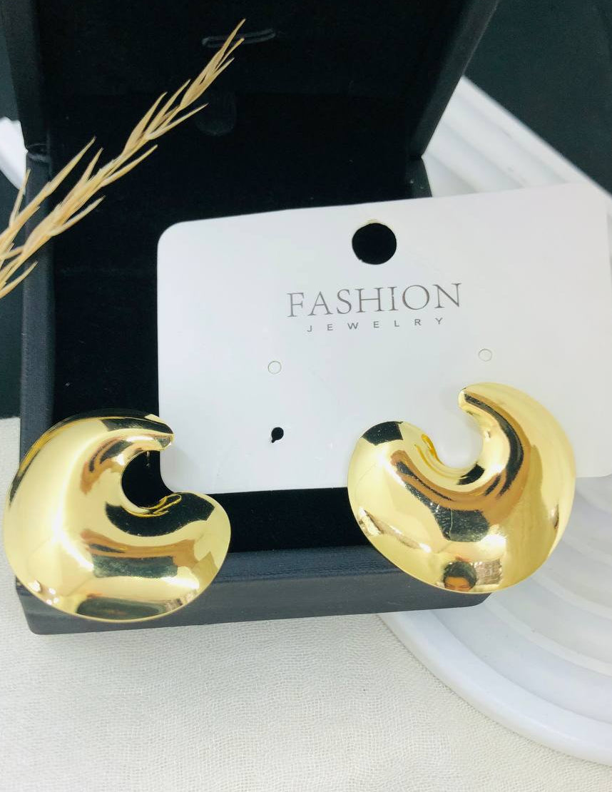 5351 Earrings gold plated