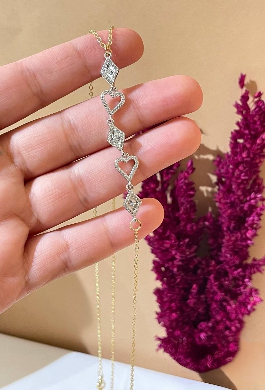 5653 Necklace Gold plated