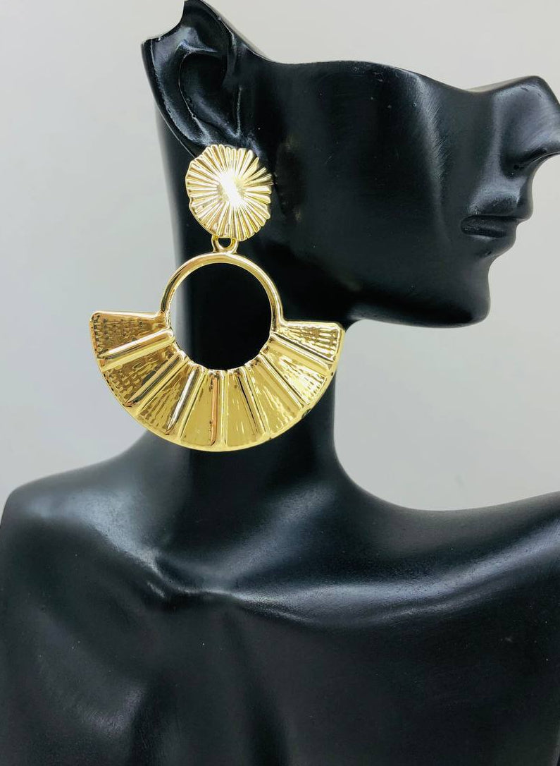 5356 Earrings gold plated
