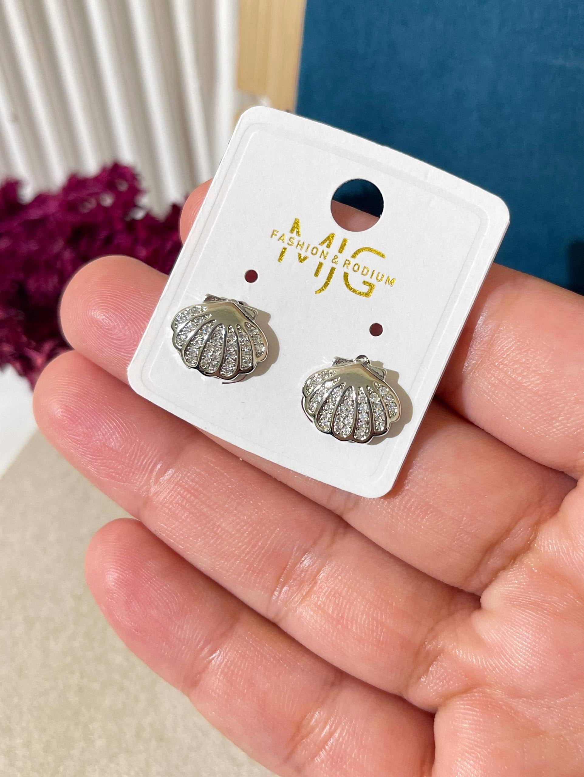 5636 Earrings gold plated