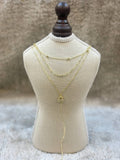 5526 Necklace Gold plated