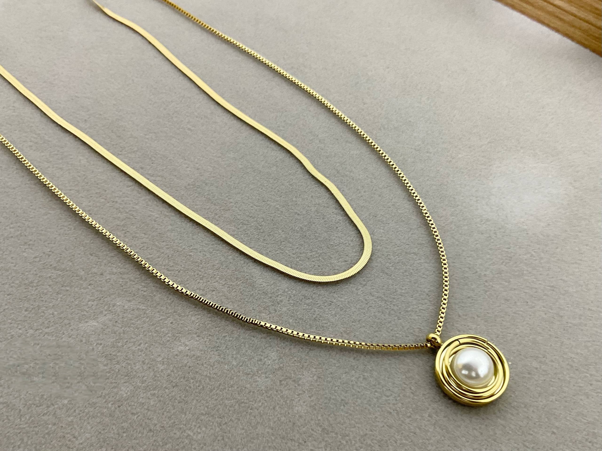 5282 Necklace stainless steel