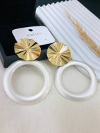 5165 Earrings Gold Plated