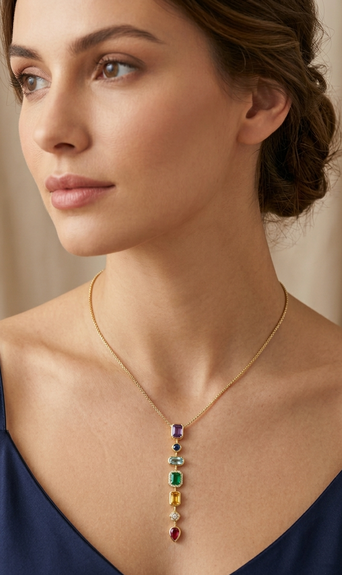 5439  Necklace Stainless steel