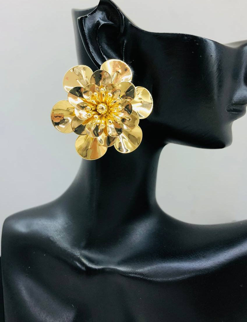5346 Earrings gold plated
