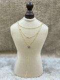 5519 Necklace Gold plated