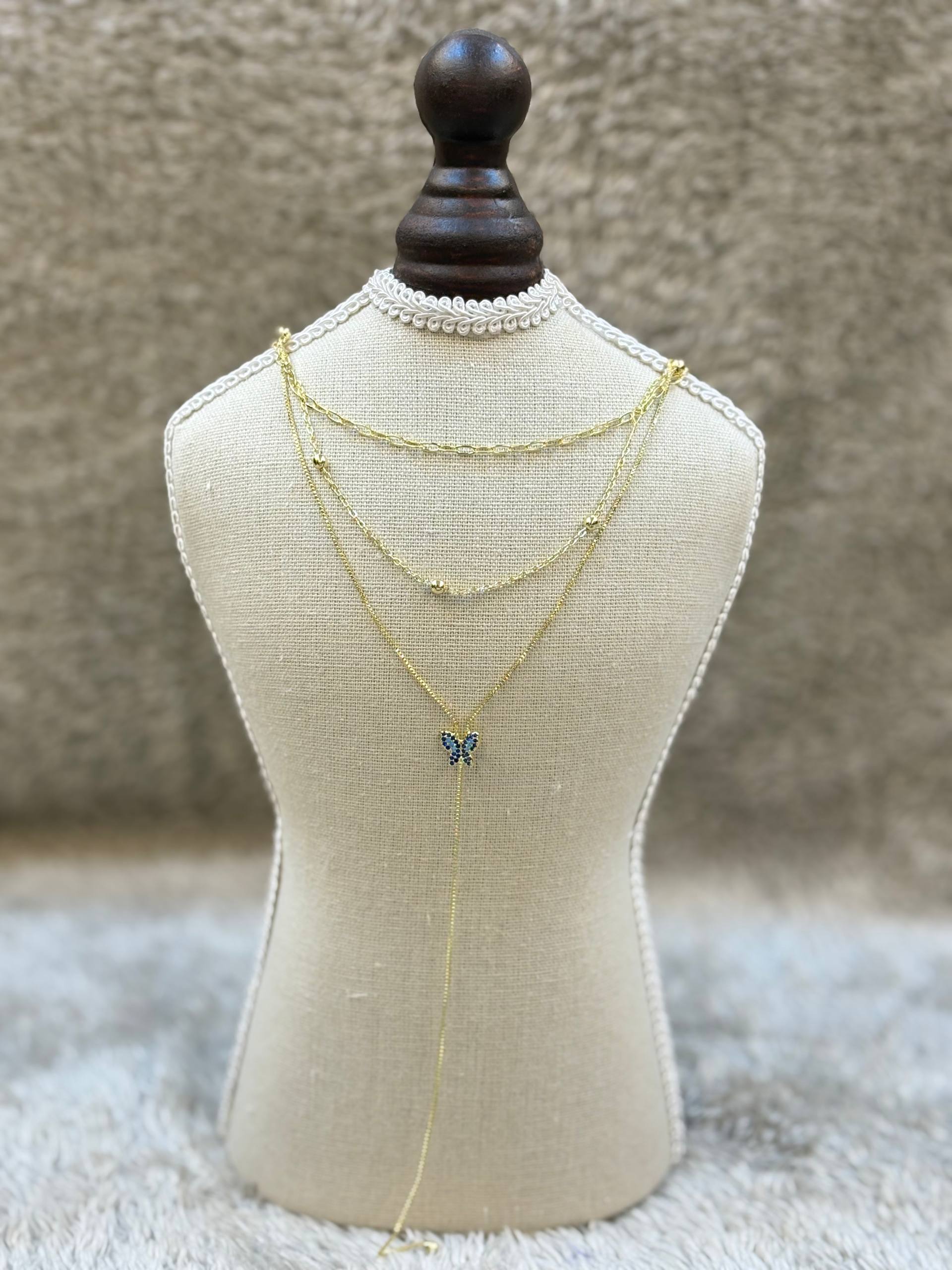 5519 Necklace Gold plated