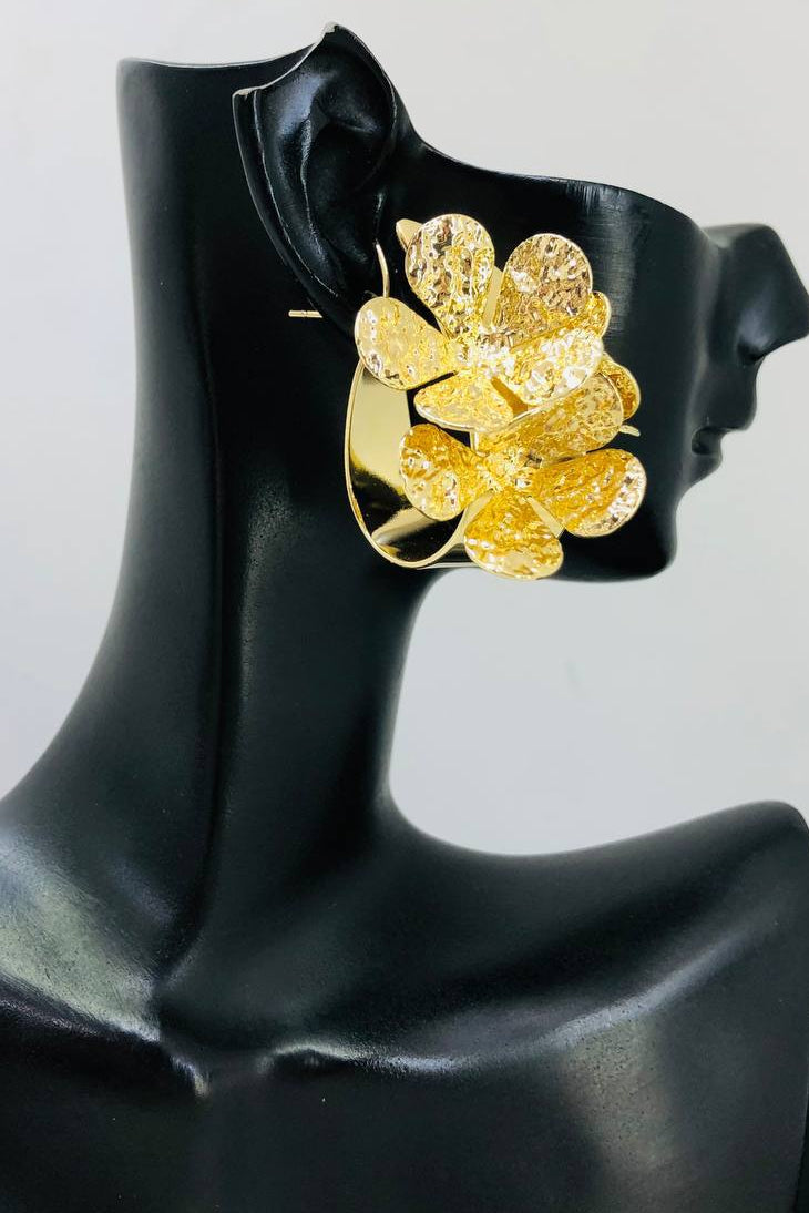 5358 Earrings gold plated
