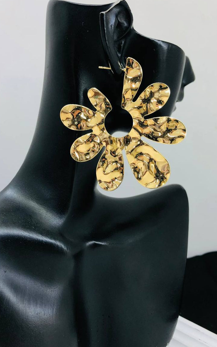 5355 Earrings gold plated