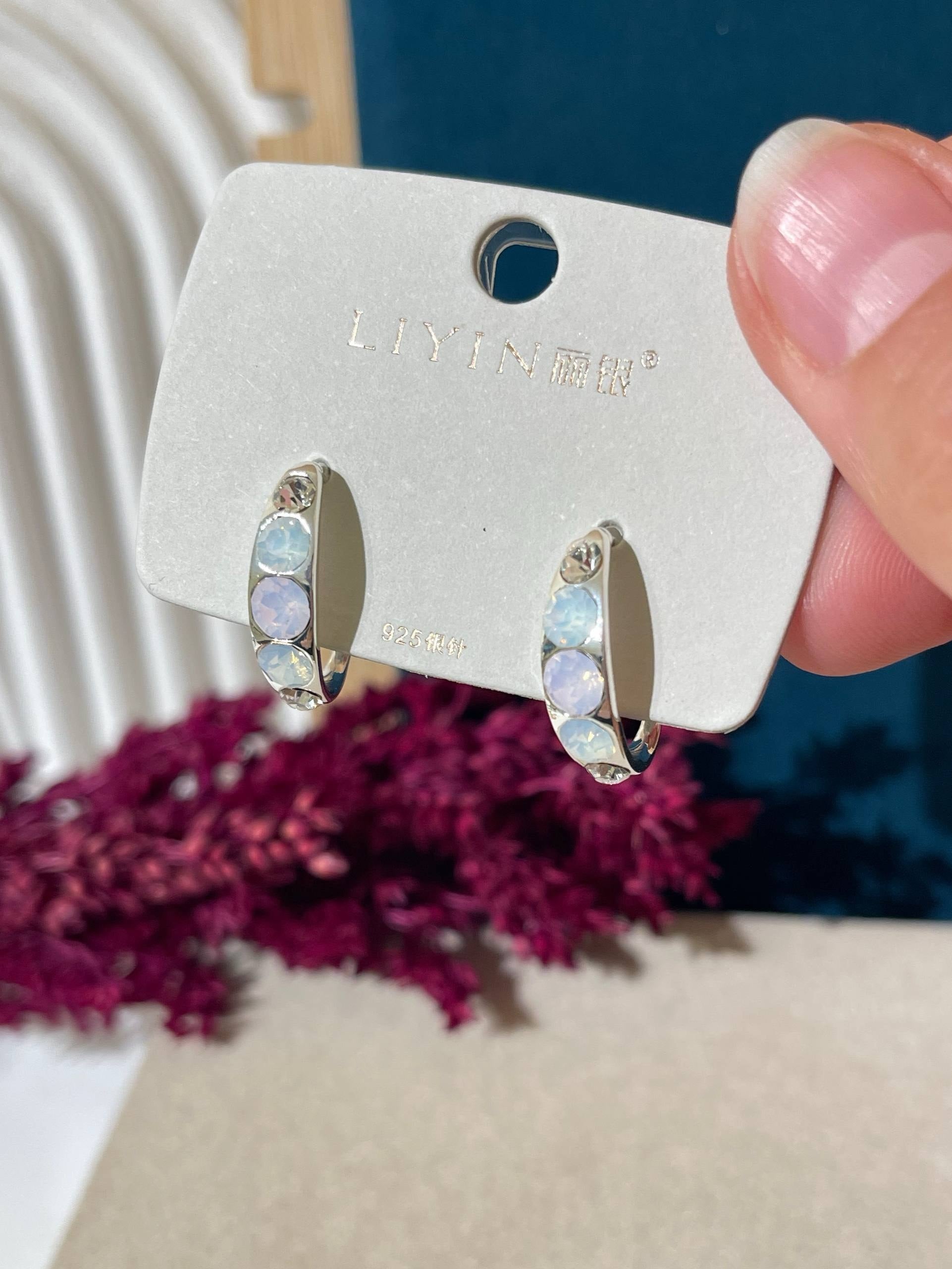 5637 Earrings gold plated