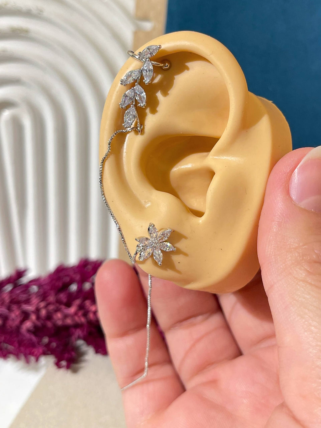 5634 Earrings gold plated