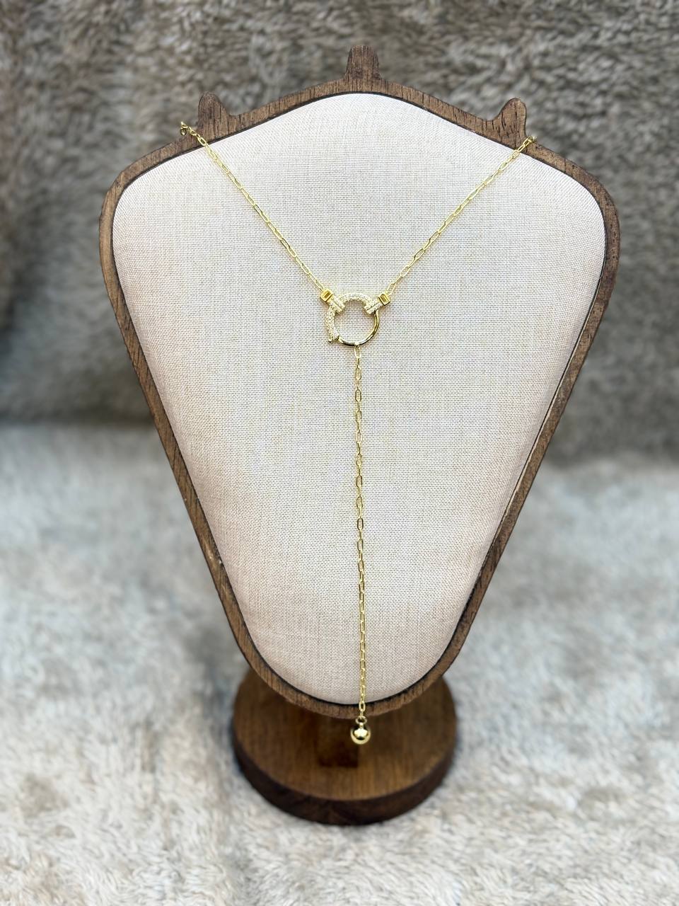 5230 Necklace gold plated
