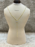 5495  Necklace Gold plated