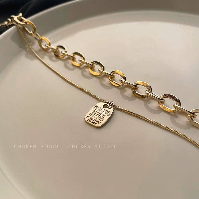 5438  Necklace Stainless steel