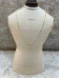 5498 Necklace Gold plated