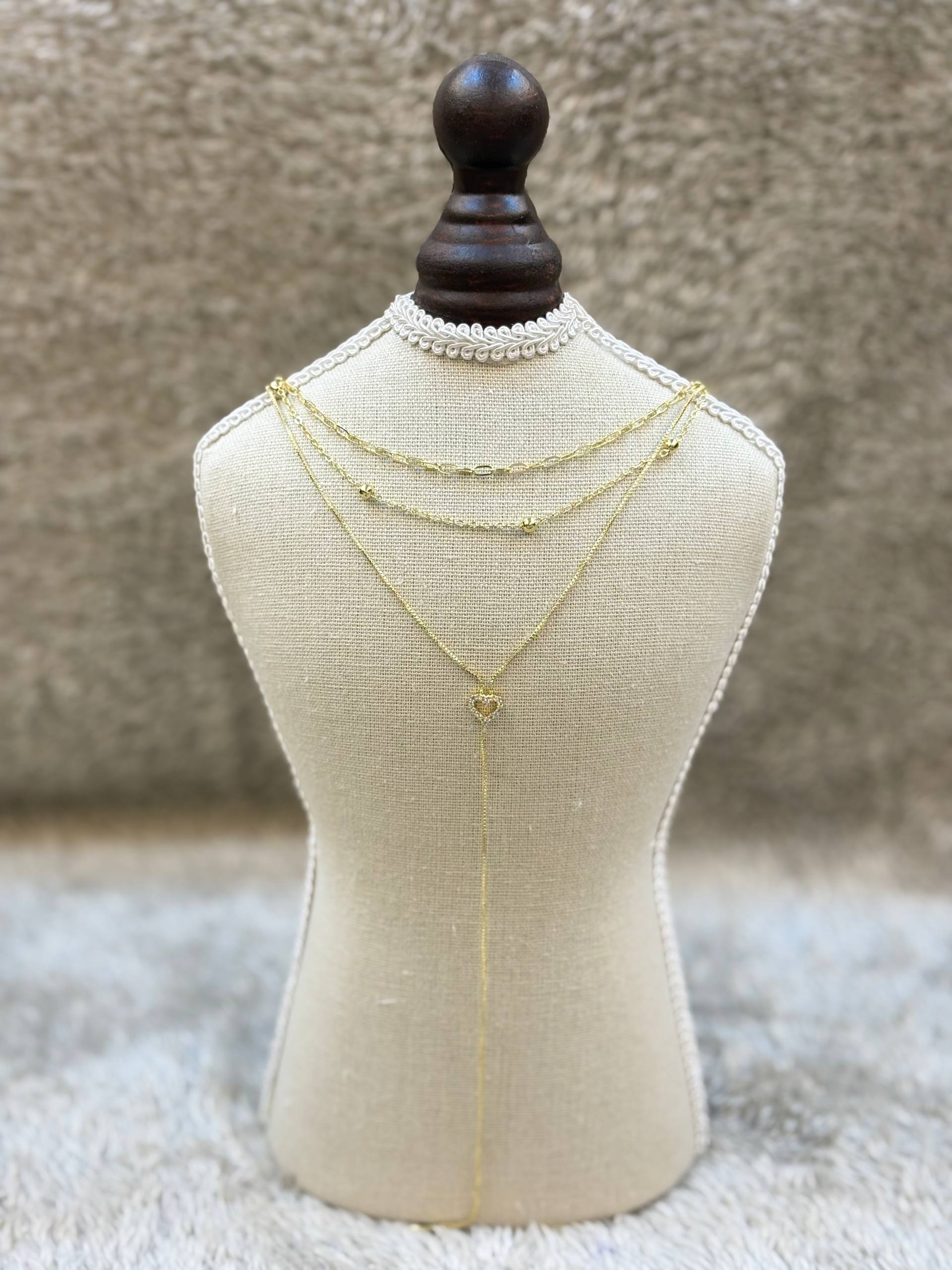 5521 Necklace Gold plated