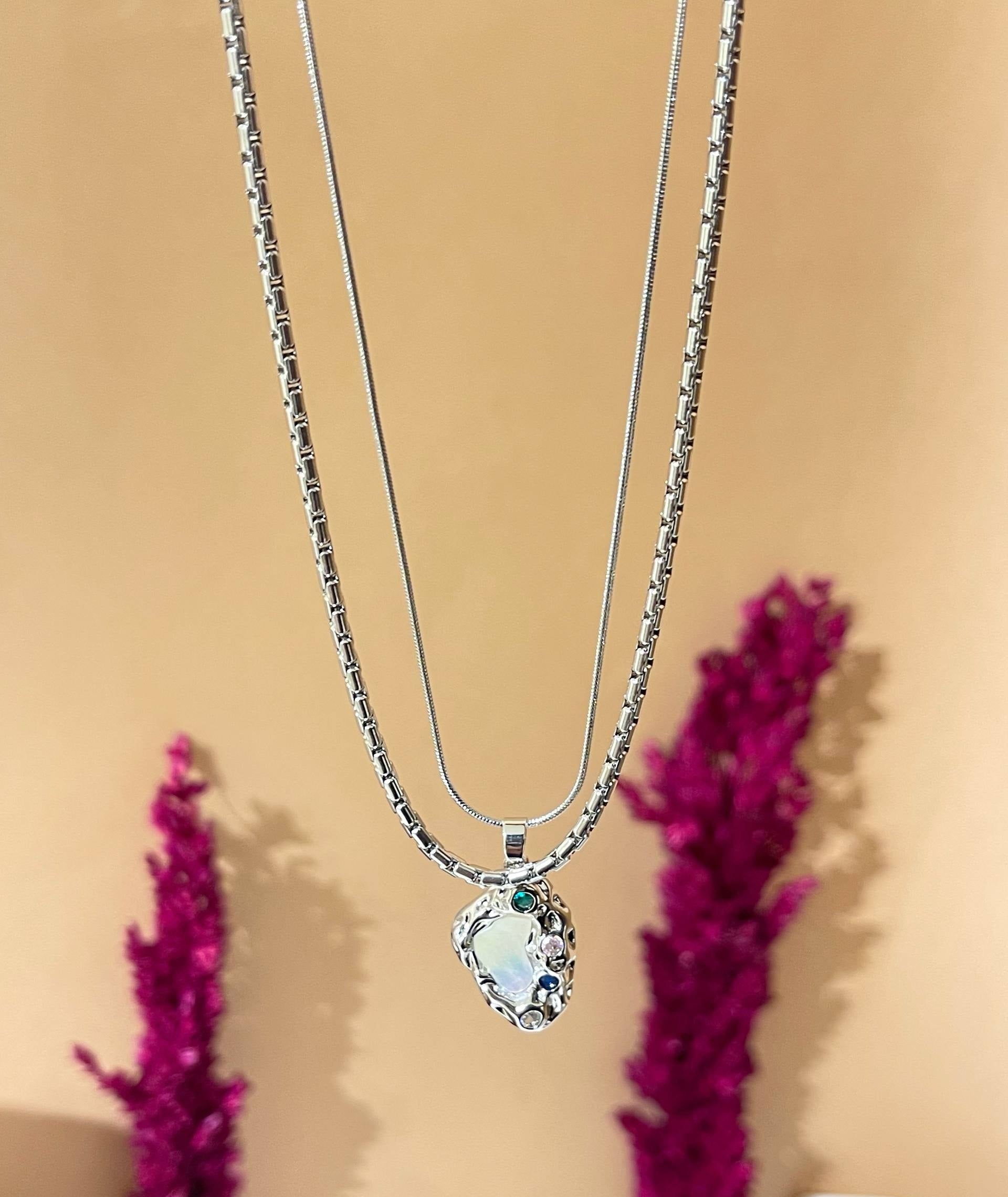 5128Necklace Stainless steel