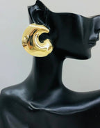 5351 Earrings gold plated